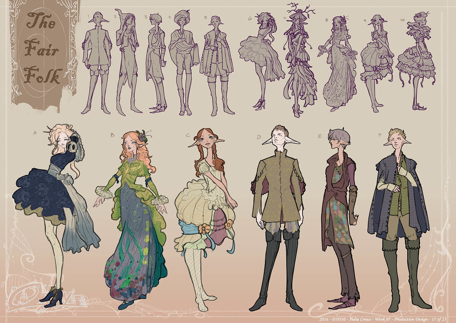 Character Design References - “Generic Female Body Proportions” by