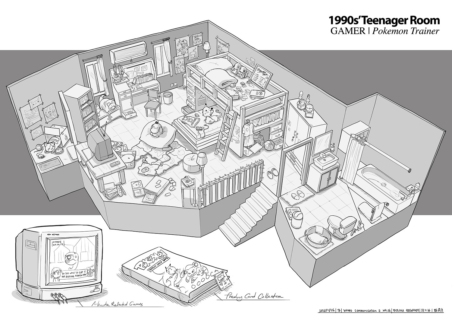 Room example. Feng Zhu Design Interior. Жу Hide расположение.